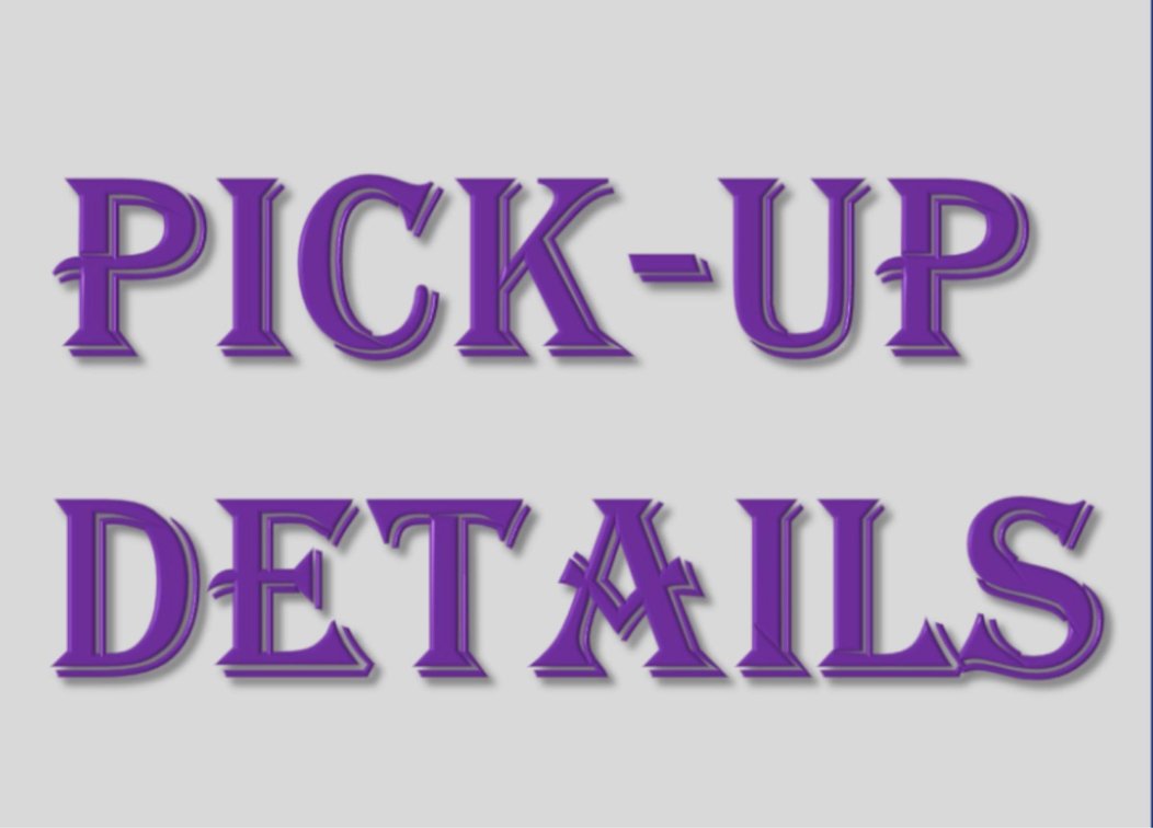 Pick-up Details