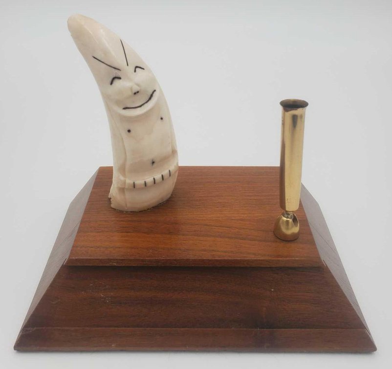 Whale Tooth Billiken Pen Holder
