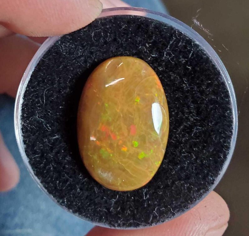 8.45 ct Specimen Grade Welo Chocolate Opal 
