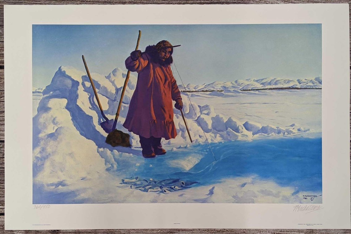 Fred Machetanz "Winter Harvest" Print 