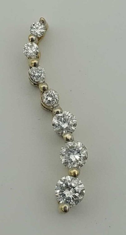 14k Gold & Diamond Pendant 