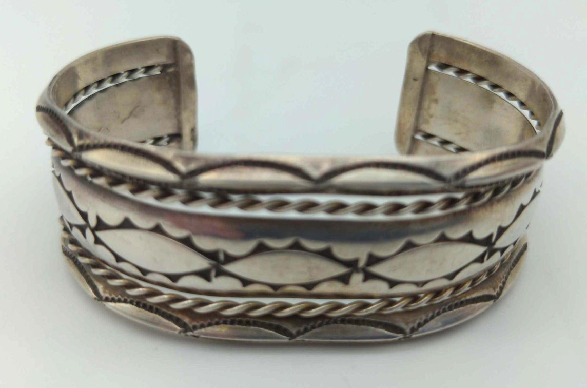 Sterling Silver Cuff Braclet