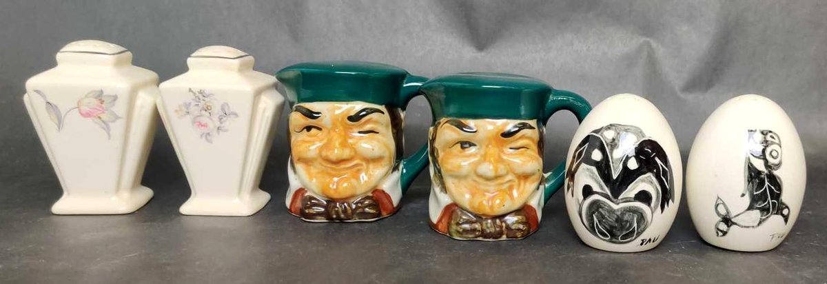 Lot of Decor Including Mugs, Salt/Pepper Shakers, etc. 