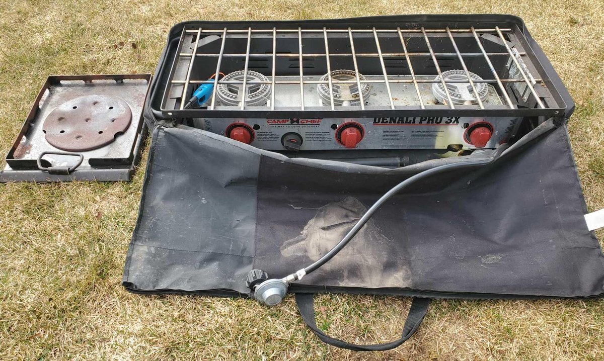 Camp Chef Denali Pro 3x Burner Stove 