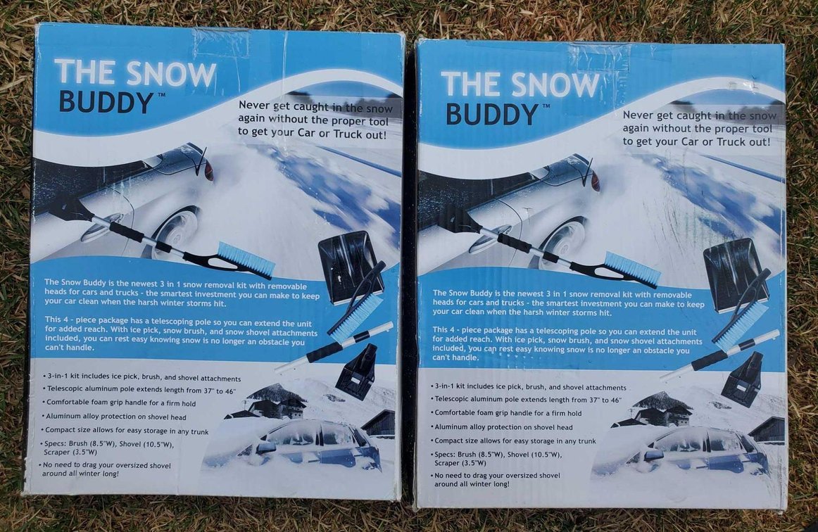2x "Snow Buddy" Snow Tools