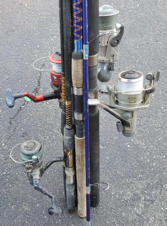 Group of 5x Salmon Rods