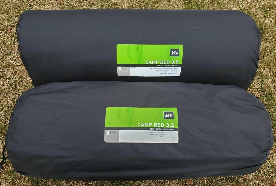 2x REI Camp Bed 3.5's Self Inflating Sleeping Pads 