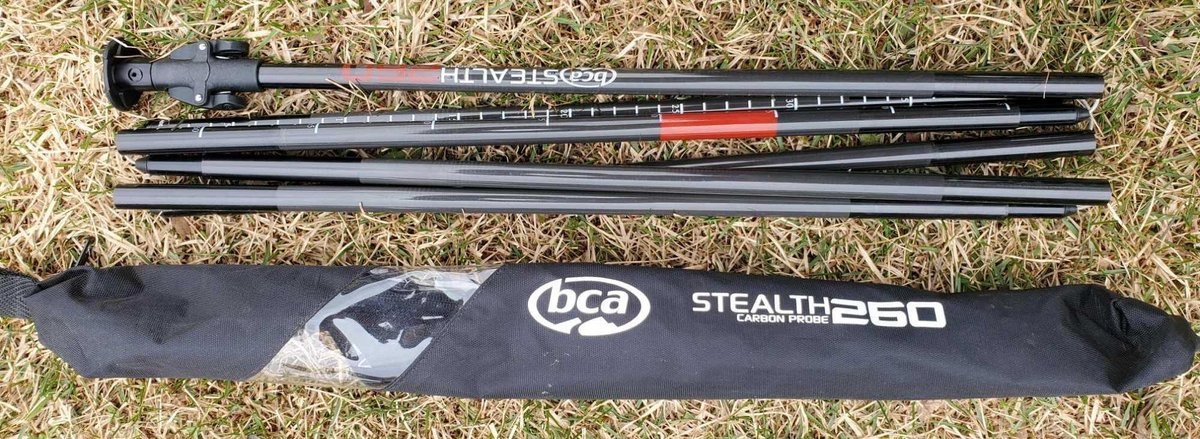 BCA Stealth 260 Carbon Snow Probe 