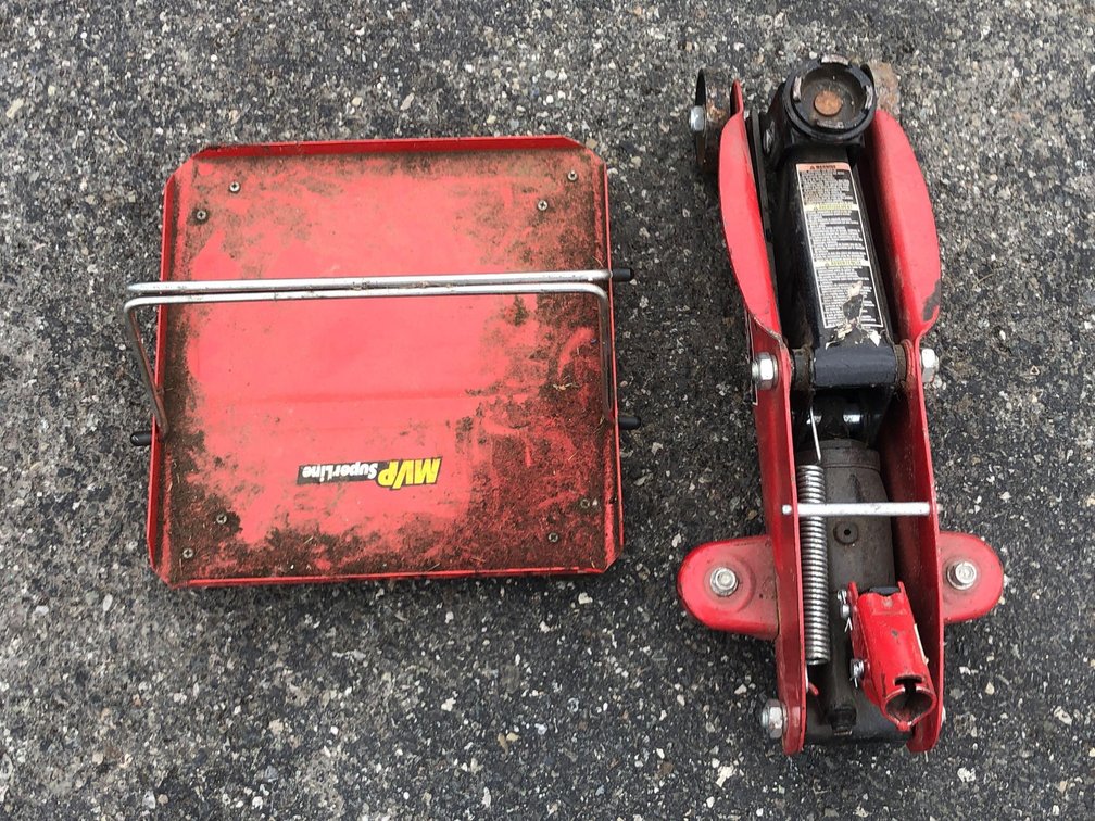 2 Ton Car Jack & Rolling Cart