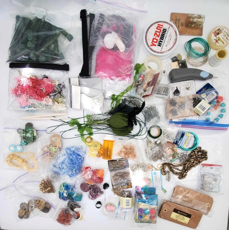 Beads, Wire, Appliqués