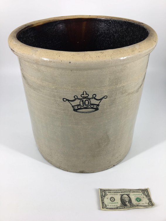 Antique 10Gal. Ceramic Crock