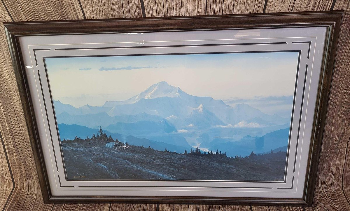 Ernest Robertson "Mckinley Evening Solitude" Print