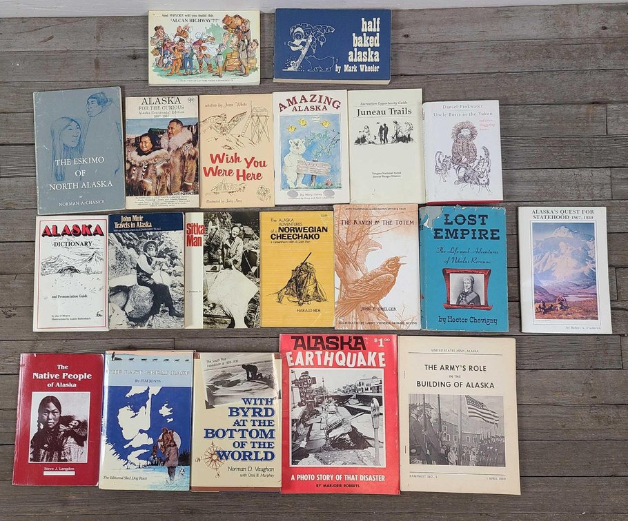20x Alaskana Books
