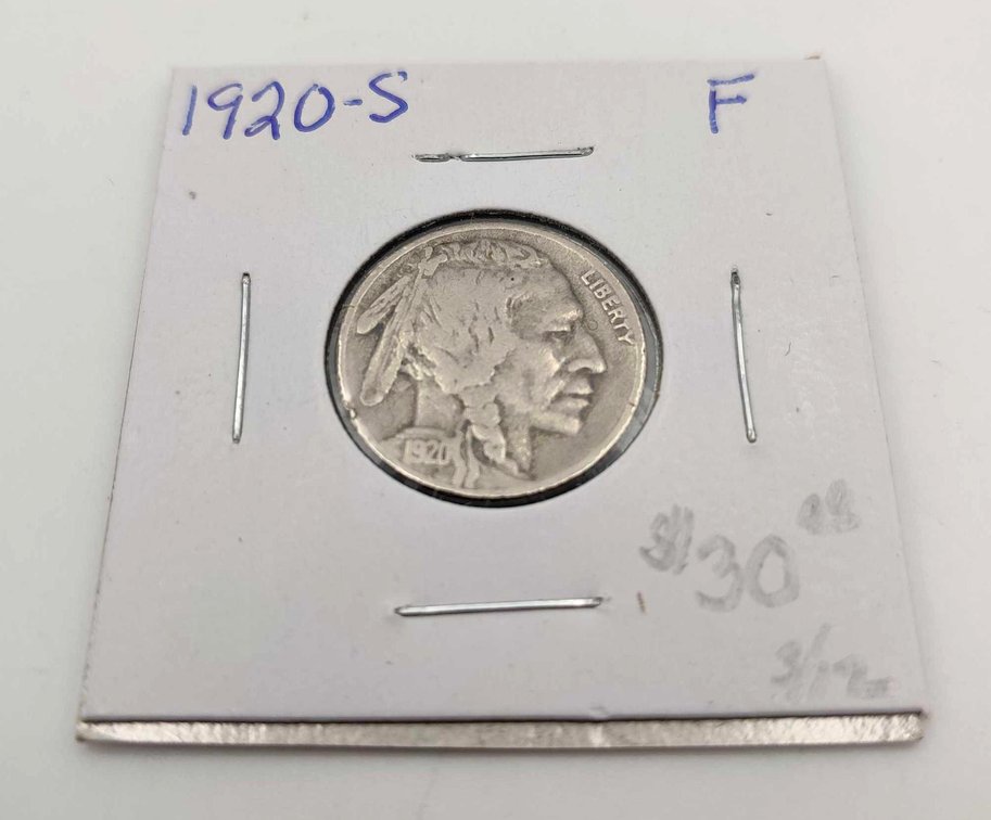 1920-S Buffalo Nickel