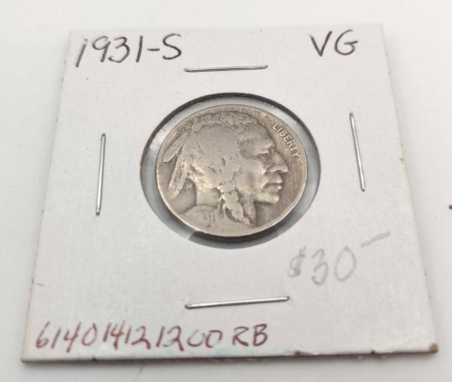 1931-S Buffalo Nickel