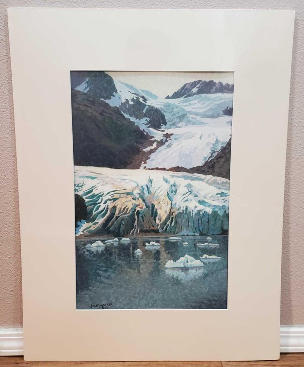 Gail Niebrugge "Terminal Ice" Original Painting 