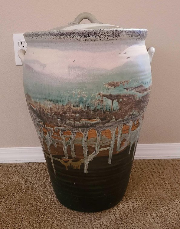 Paul Dungan Glazed Alaskan Stoneware Jar