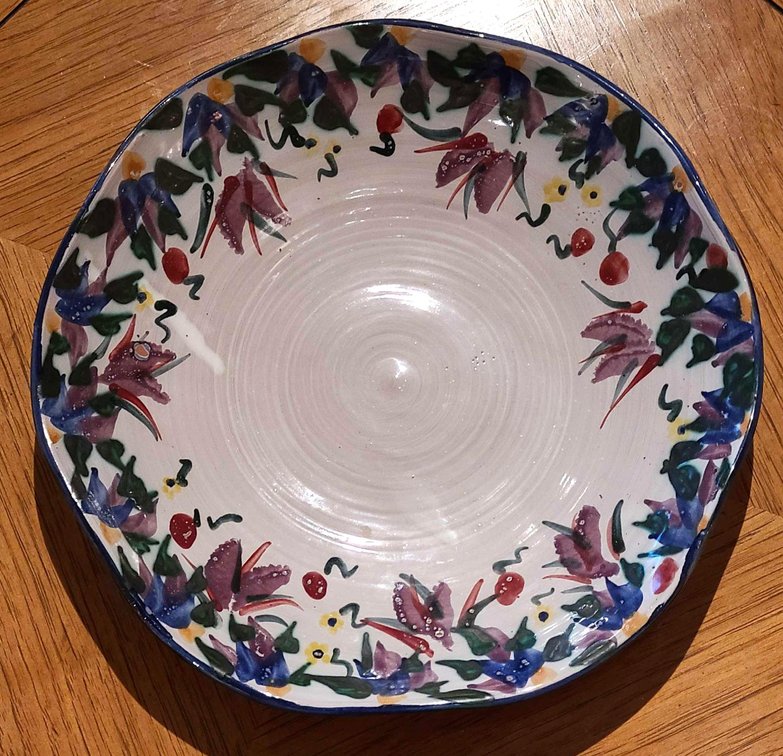 Art Pottery Platter 