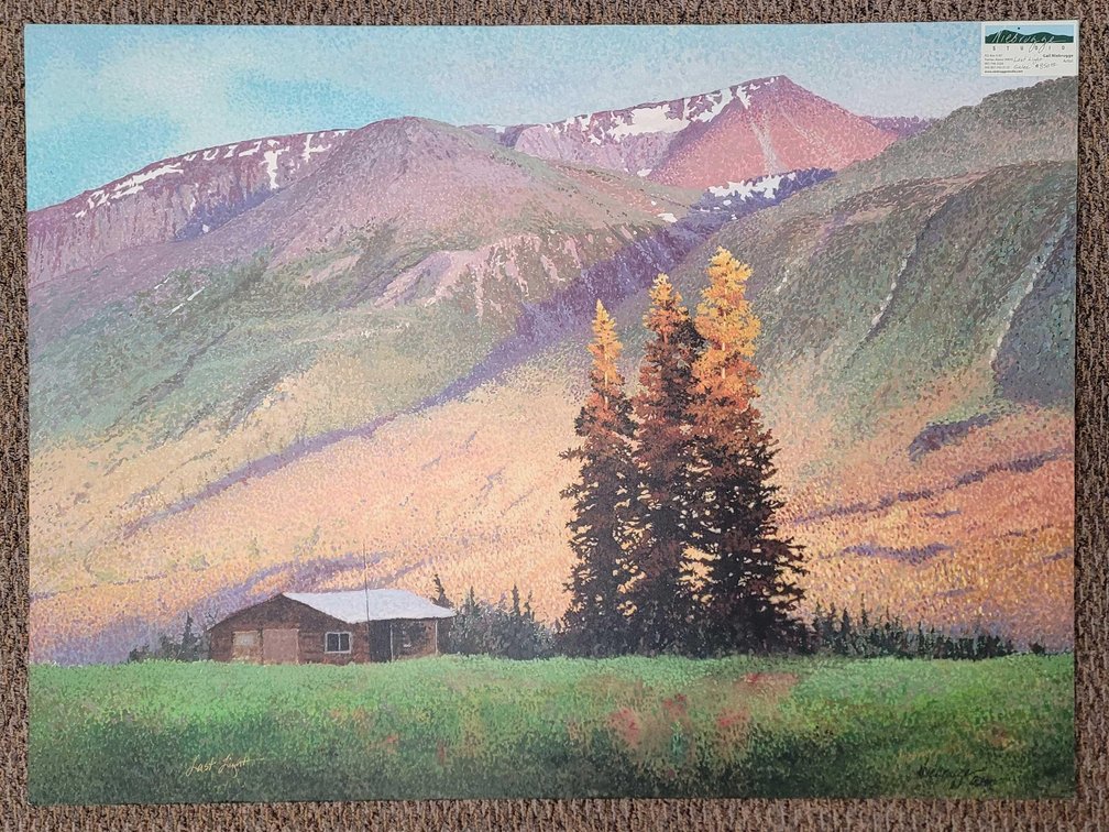 Gail Niebrugge "Last Light" Numbered Giclee Canvas Print 
