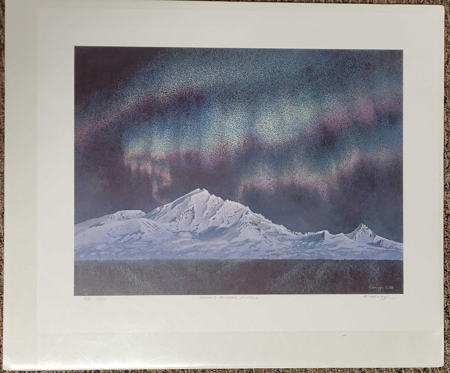 Gail Niebrugge " Drums Aurora, Alaska" Numbered Artist Proof Print