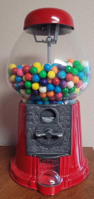 Houston's Coin Operated Gumball Machine