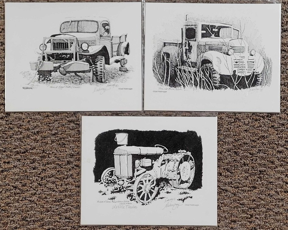 Three Gail Niebrugge Black & White Prints