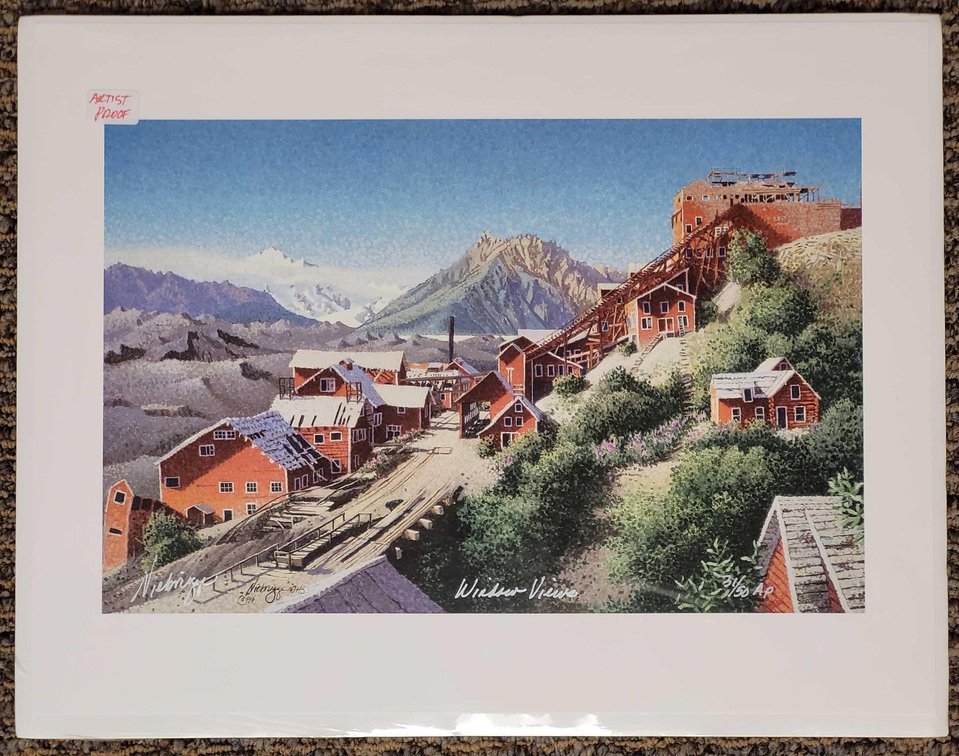 Gail Niebrugge "Window Views" Numbered Artists Proof Print