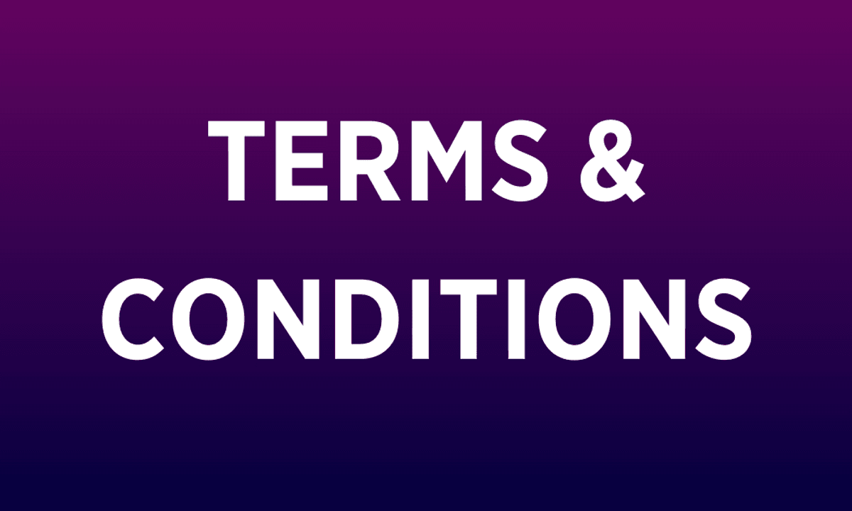 TERMS & CONDITIONS 