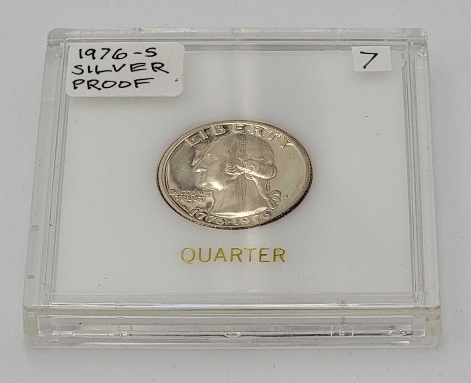 1976-S Silver Proof US Quarter 