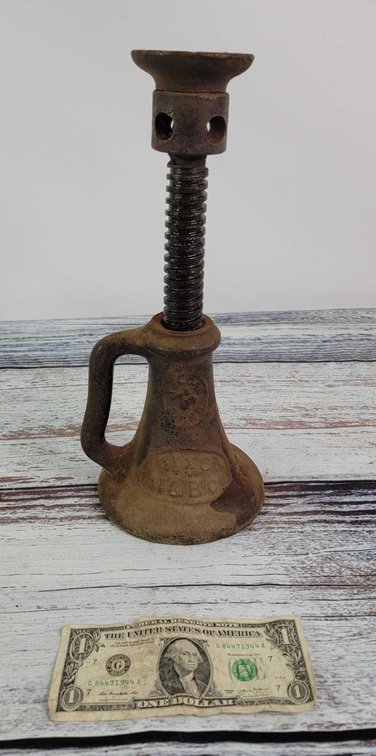 Vintage Vulcan Screw Jack