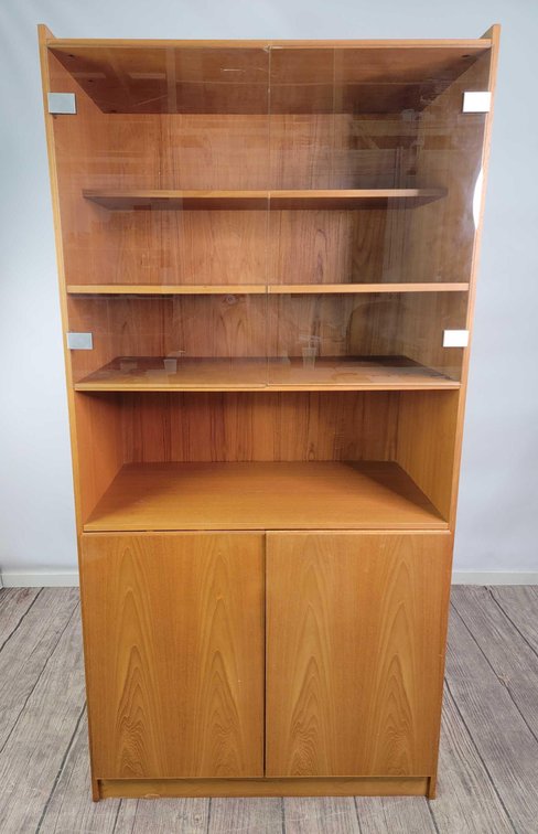Wood & Glass Music Cabinet