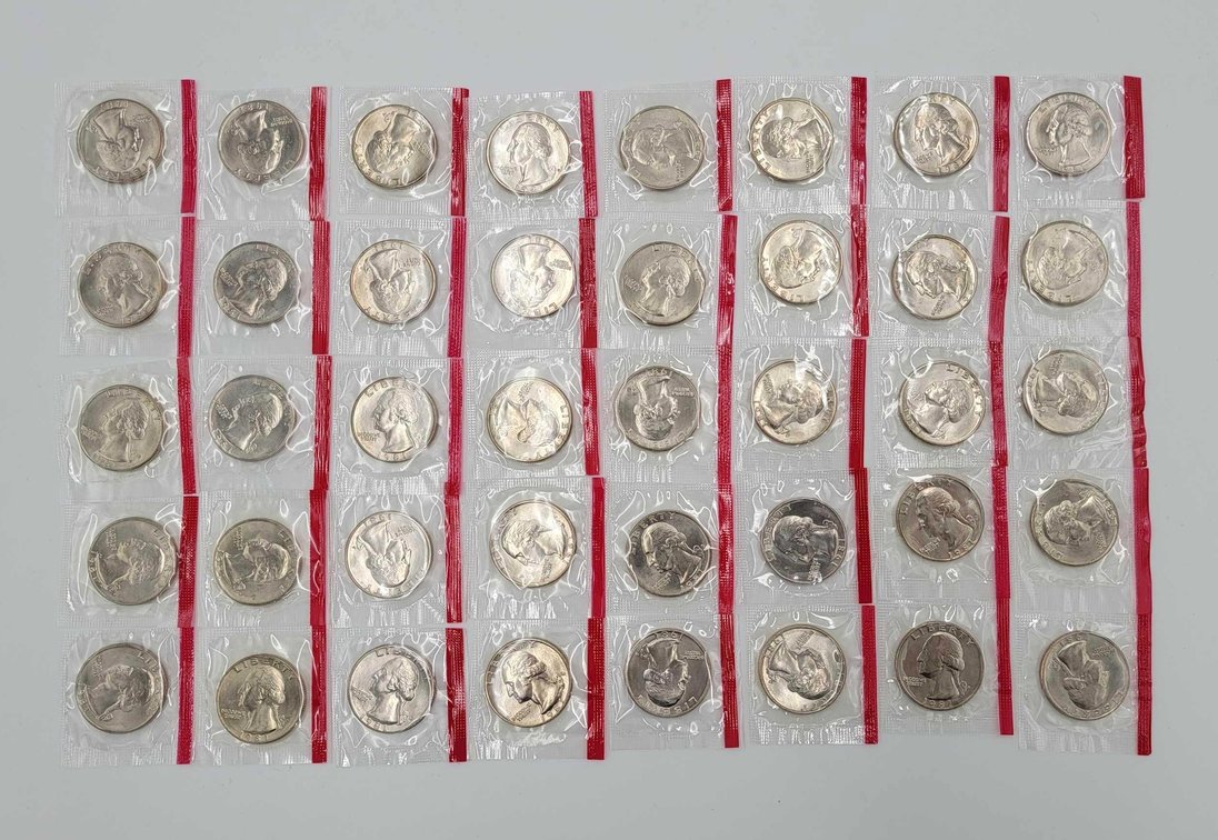 40x UNC 1981-P Quarters