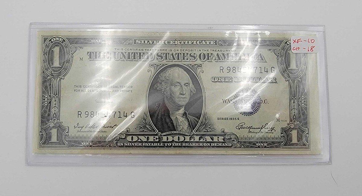 Series 1935E $1 Silver Certificate