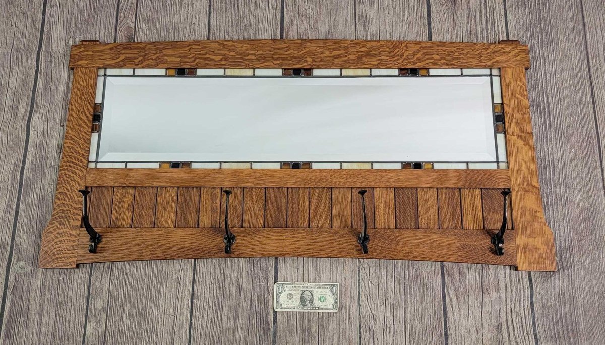 Treeforms Furniture Mission Style Coat Rack