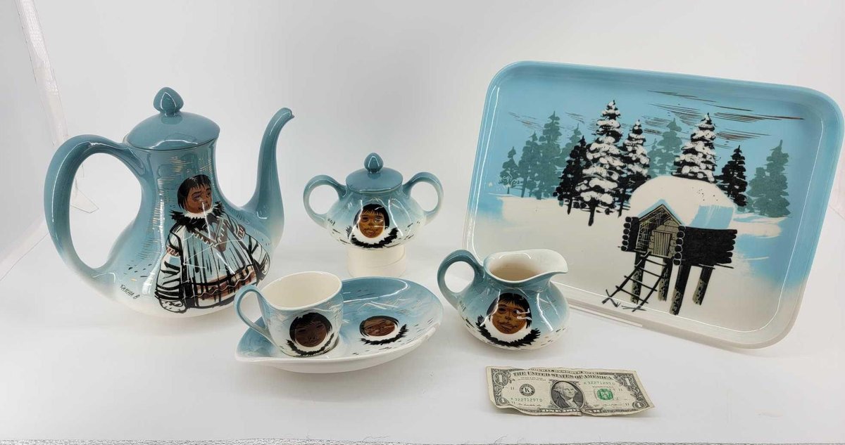 Sascha B. Elegant Eskimo Tea Set