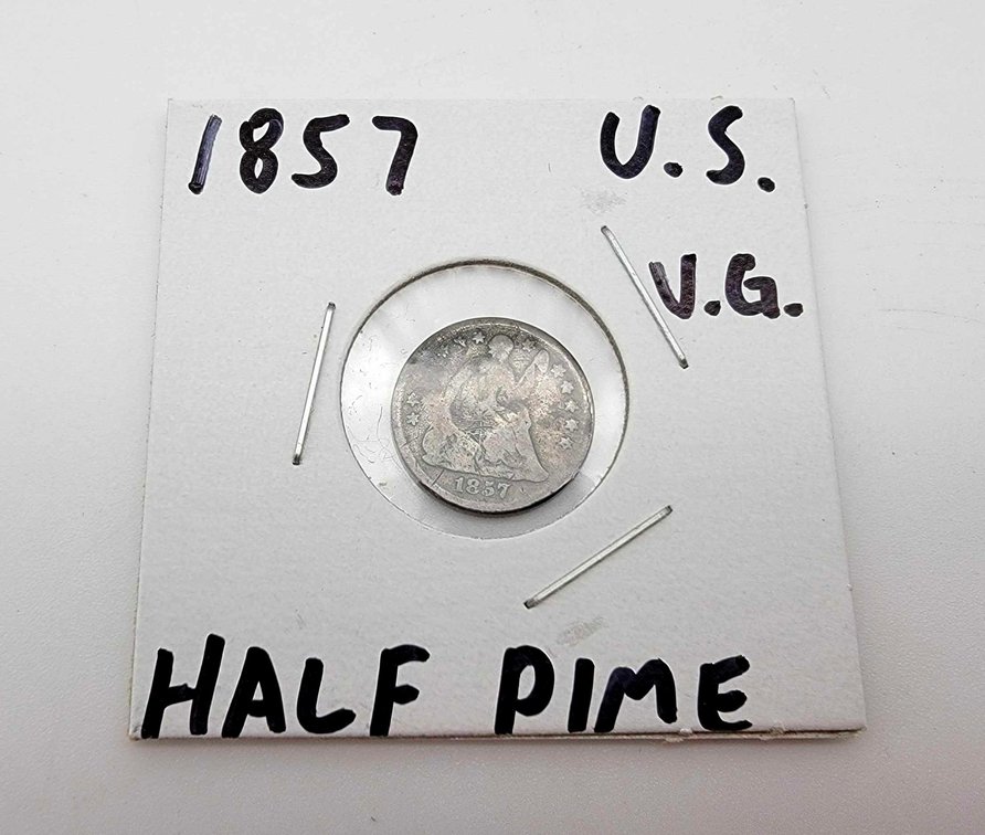 1857 Half Dime