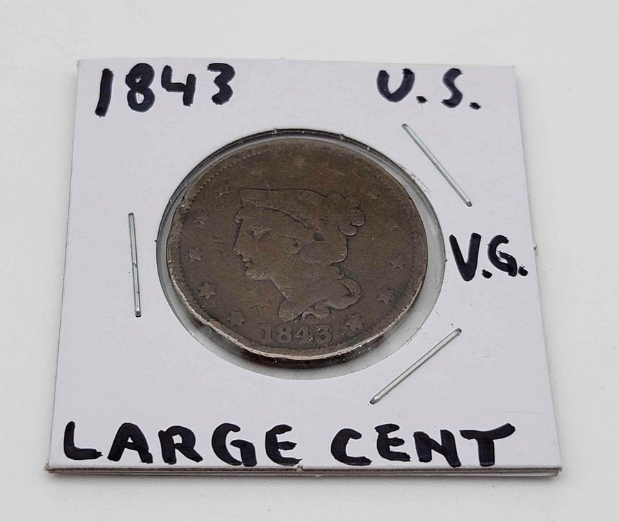 1843 Large Cent
