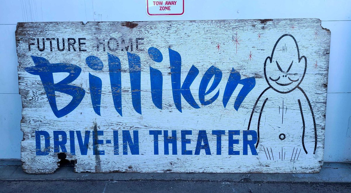 Billiken Drive-In Theater "Coming Soon" Sign