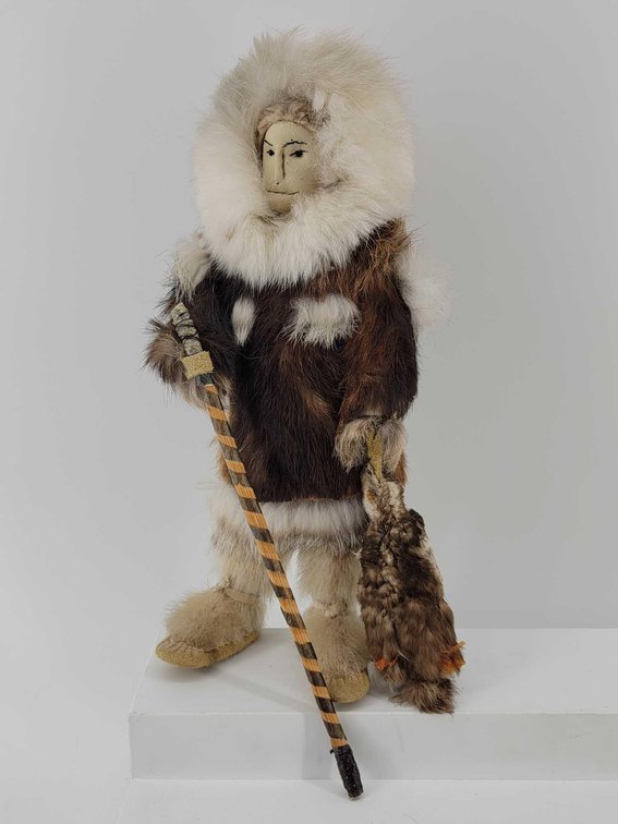 Natalia Smith Eskimo Seal & Rabbit Fur Doll