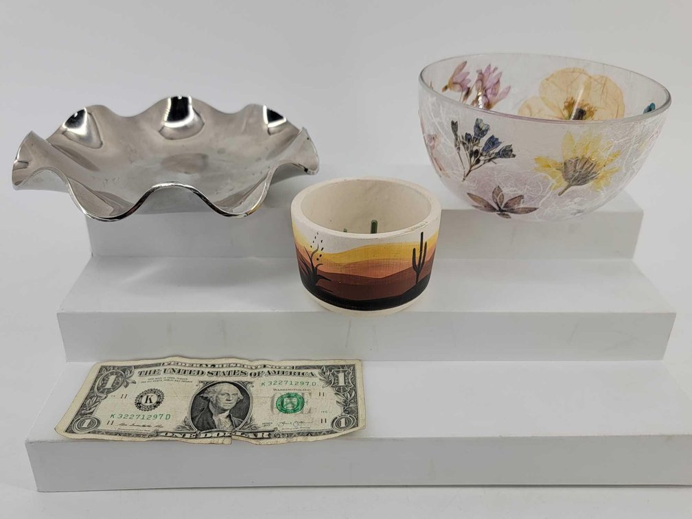 3x Decorative Bowls