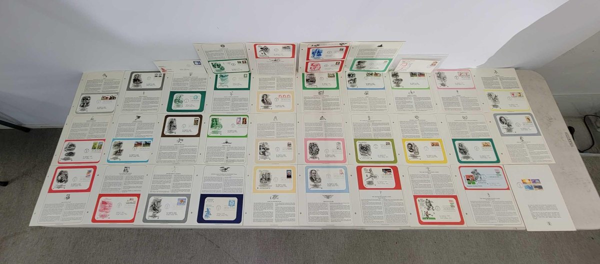 36x First Day of Issue Postage Stamps