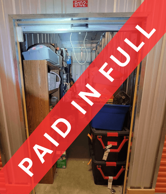 5' x 15'  Storage Unit #B102