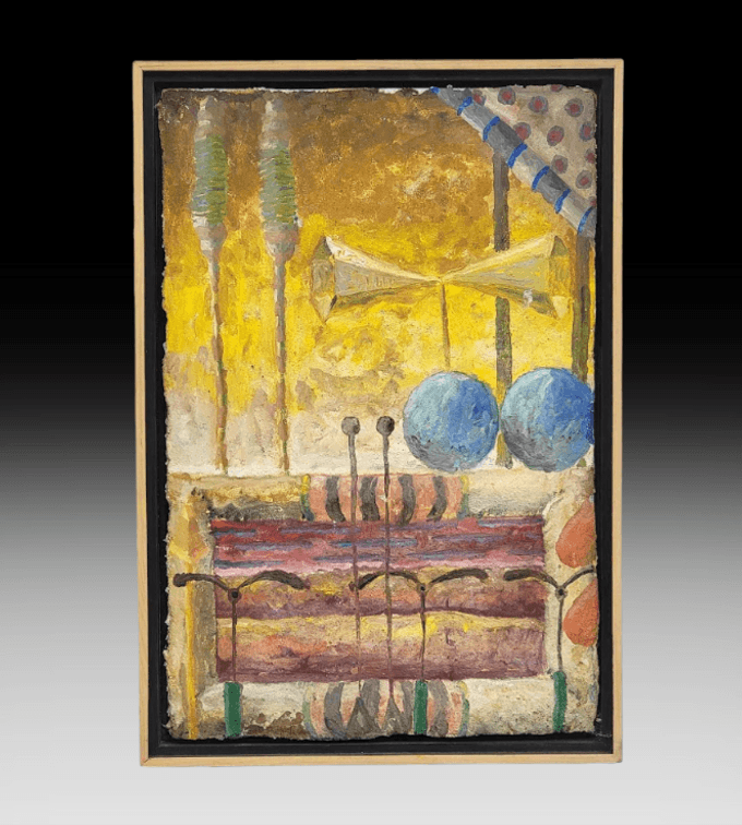 Jack Portland "Assisi" Watercolor on Fiber Board