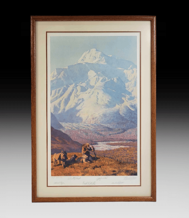 Fred Machetanz "Heritage of Alaska" Artist Proof Signed by Alaska's First 5 Governors