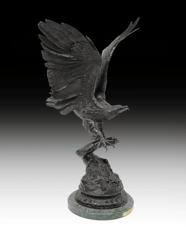 After Jules Moigniez "The Eagle" Bronze 