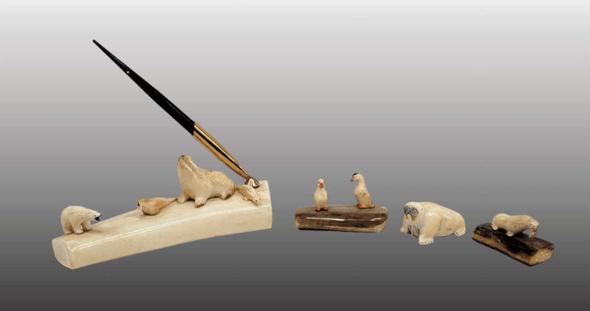 Walrus & Mammoth Tusk Walruses, Polar Bears & Terns