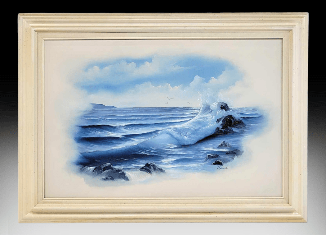 Joyce Ortner Seascape on Canvas