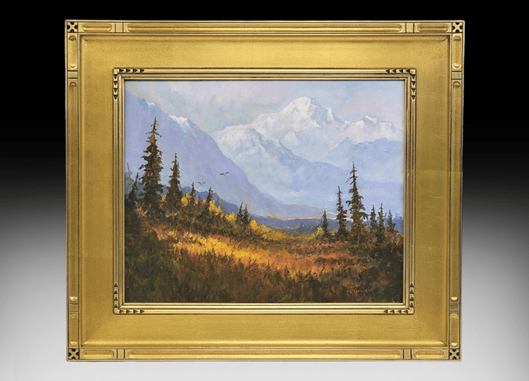 Scott McDaniel "The Way to McKinley" Oil on Canvas