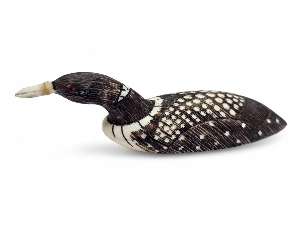 Scrimshaw Ivory Carving - Wilson Oozava