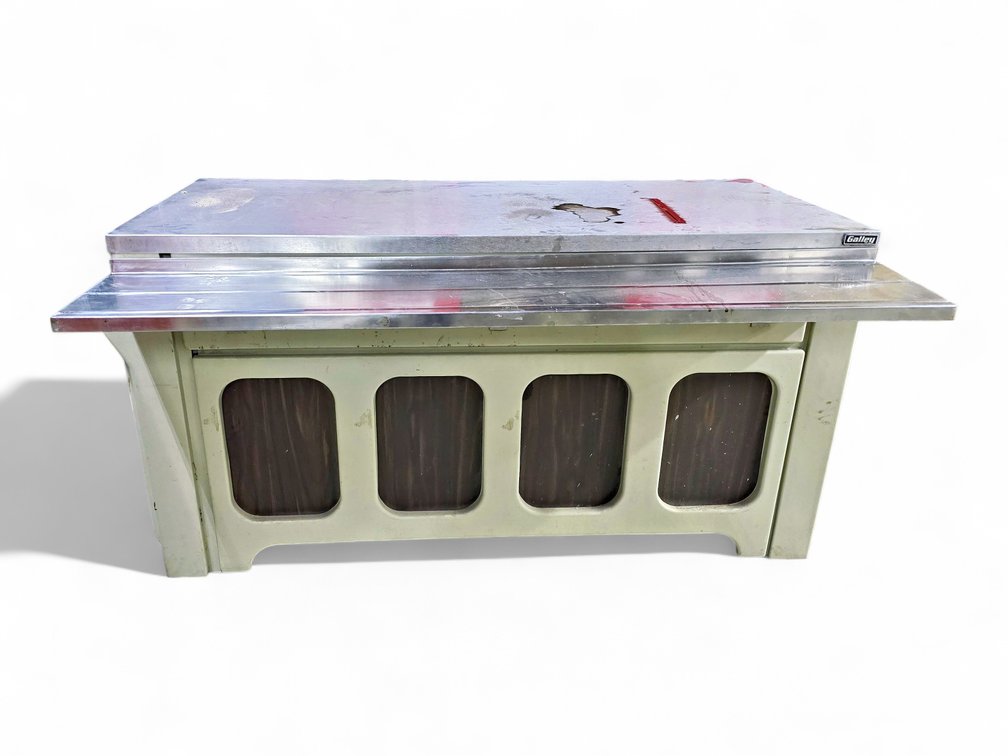 Galley Mobile Serving Station w/ Tray Slide